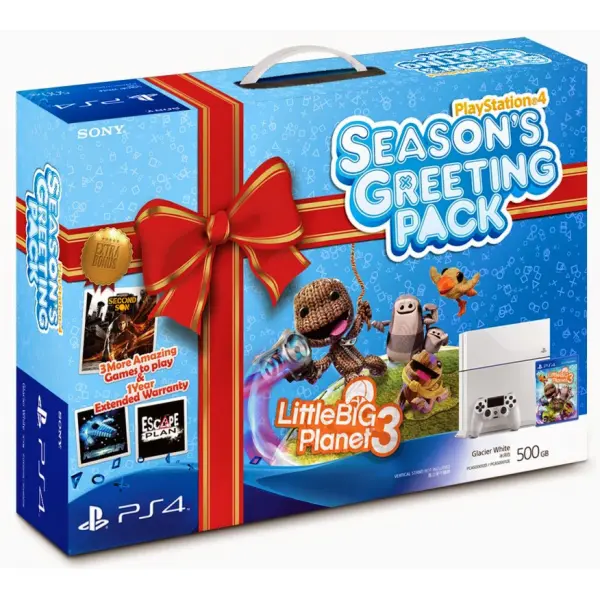 PlayStation 4 Season’s Greeting Pack (White)